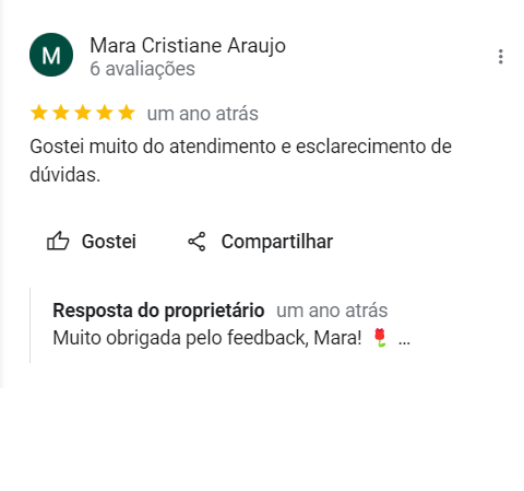 Depoimentos de clientes - Oftalmologia em Rio Preto