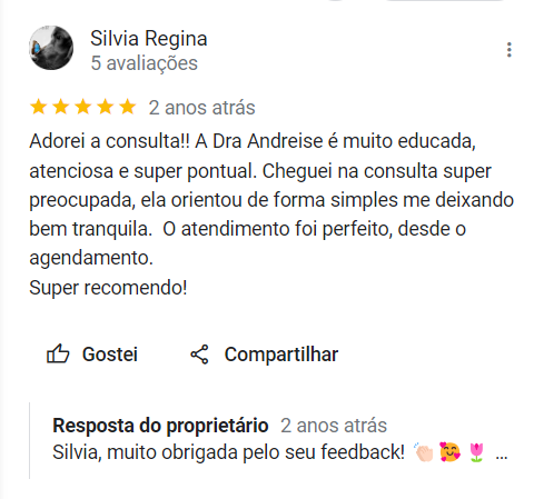 Depoimentos de clientes - Oftalmologia em Rio Preto